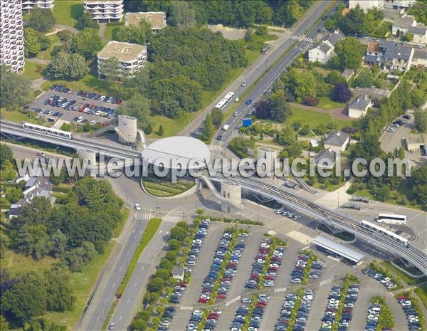 Photo aérienne de Rennes