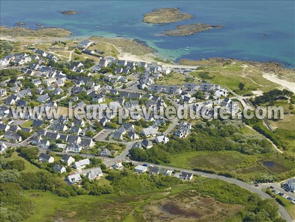 Photo aérienne de Larmor-Plage