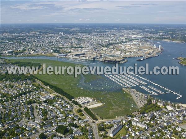 Photo aérienne de Lorient