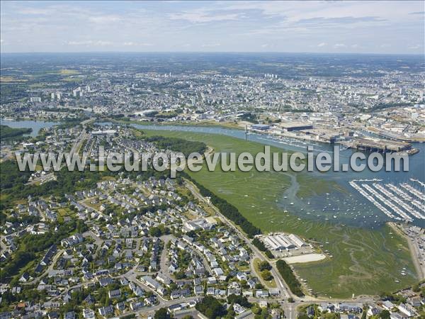 Photo aérienne de Lorient