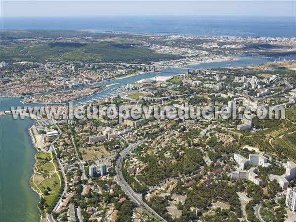 Photo aérienne de Martigues