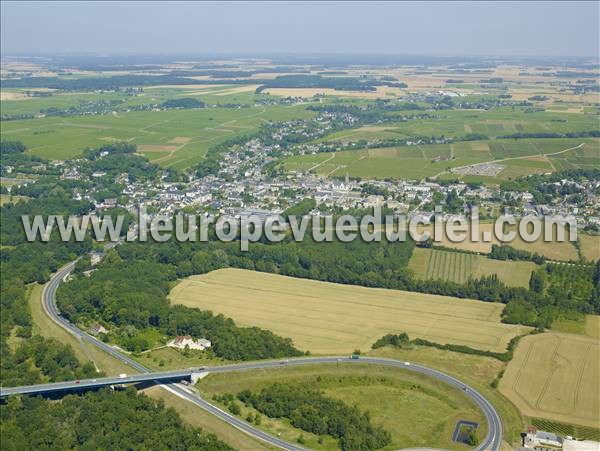 Photo aérienne de Vouvray