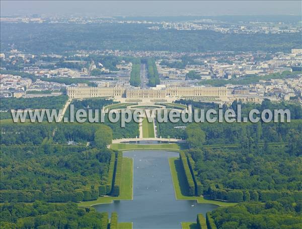 Photo aérienne de Versailles