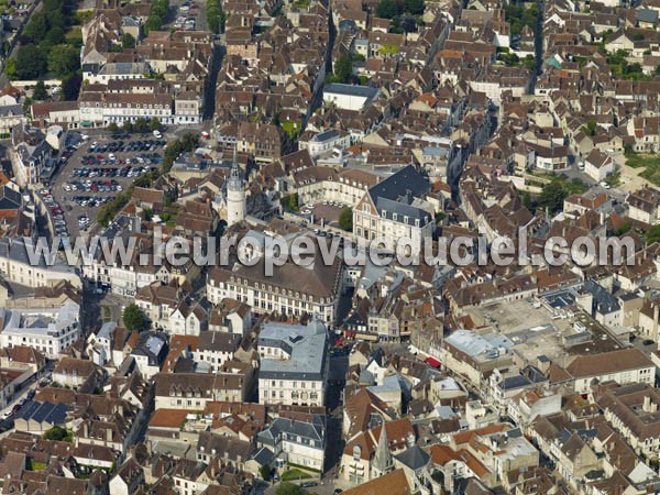 Photo aérienne de Auxerre