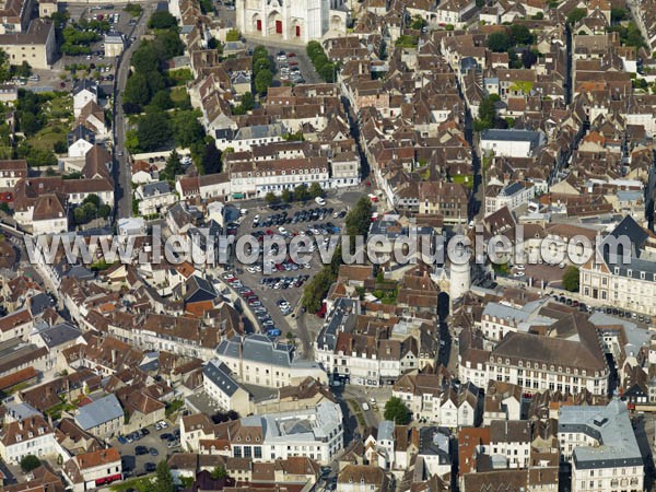 Photo aérienne de Auxerre