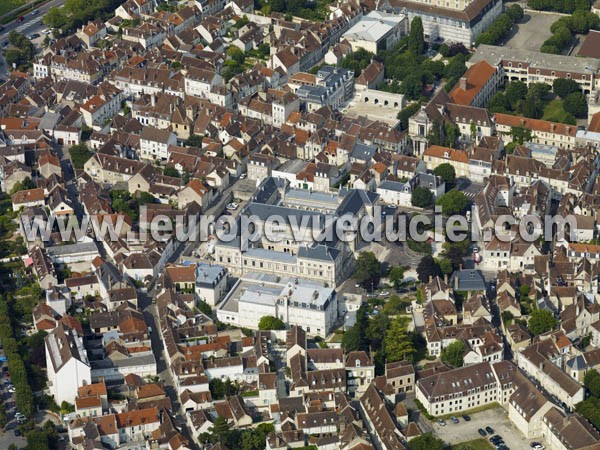 Photo aérienne de Auxerre