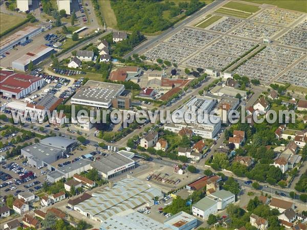 Photo aérienne de Auxerre