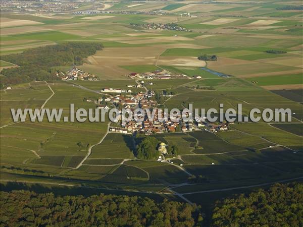 Photo aérienne de cueil