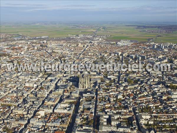 Photo aérienne de Reims