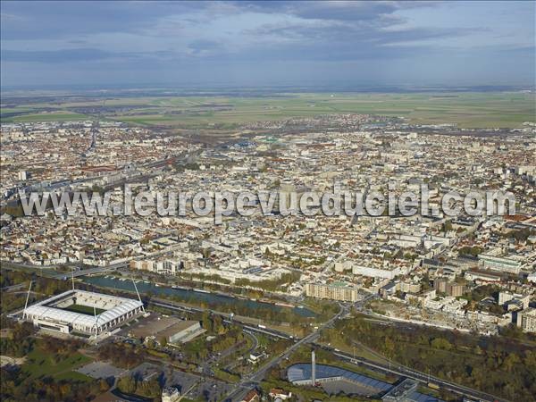 Photo aérienne de Reims