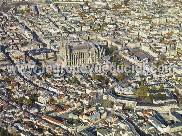 Photo aérienne de Reims