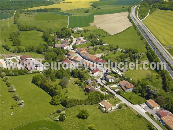 Photo aérienne de Saulvaux