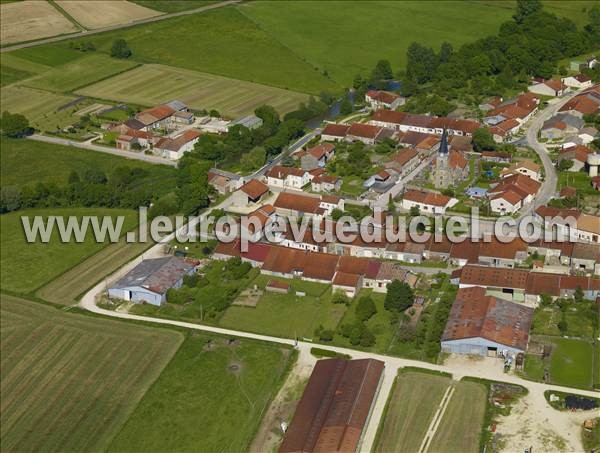 Photo aérienne de Longchamps-sur-Aire