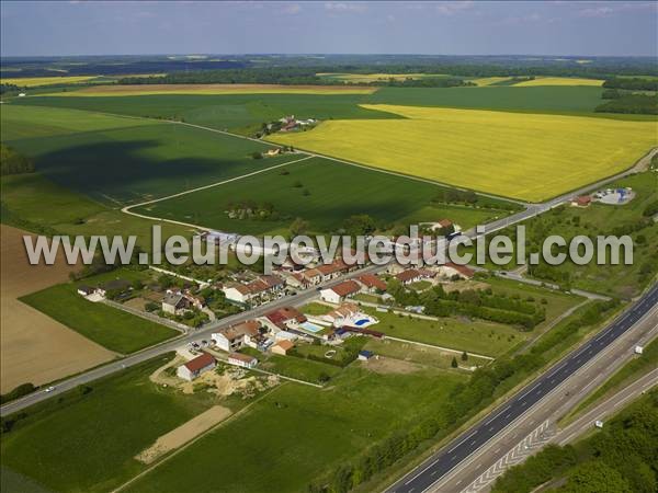 Photo aérienne de Rupt-aux-Nonains