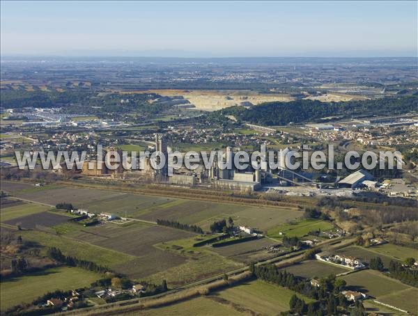 Photo aérienne de Beaucaire