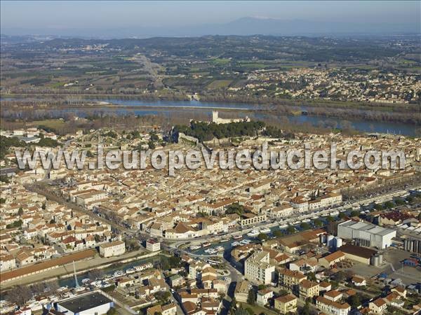 Photo aérienne de Beaucaire