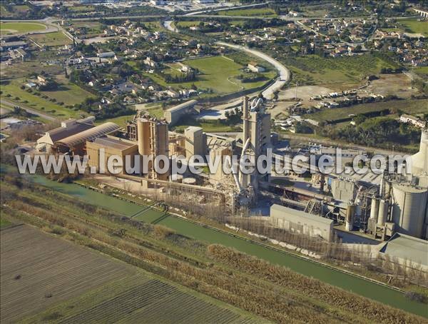 Photo aérienne de Beaucaire