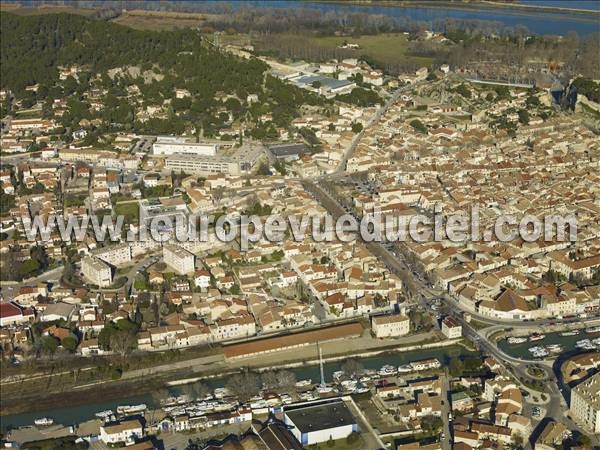 Photo aérienne de Beaucaire