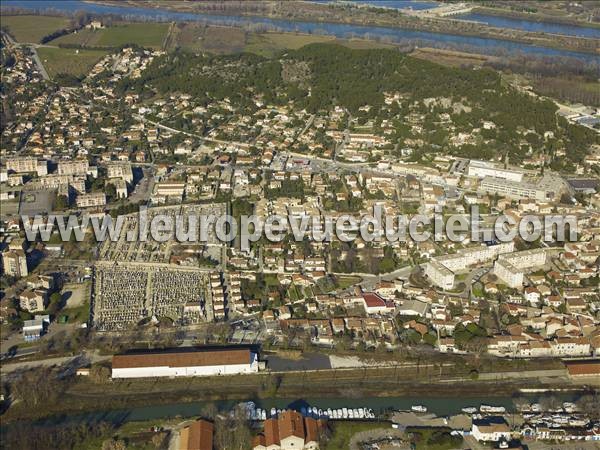 Photo aérienne de Beaucaire