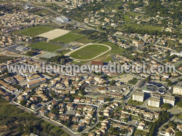 Photo aérienne de Beaucaire