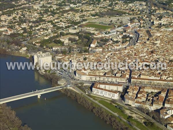 Photo aérienne de Beaucaire