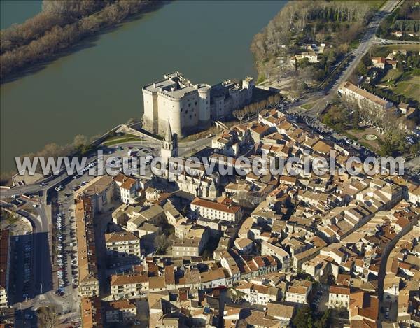 Photo aérienne de Tarascon