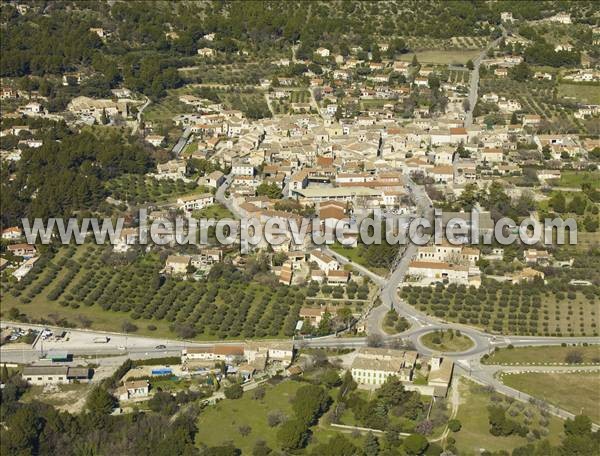 Photo aérienne de Mérindol