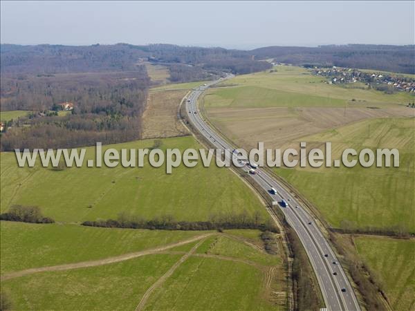 Photo aérienne de Danne-et-Quatre-Vents