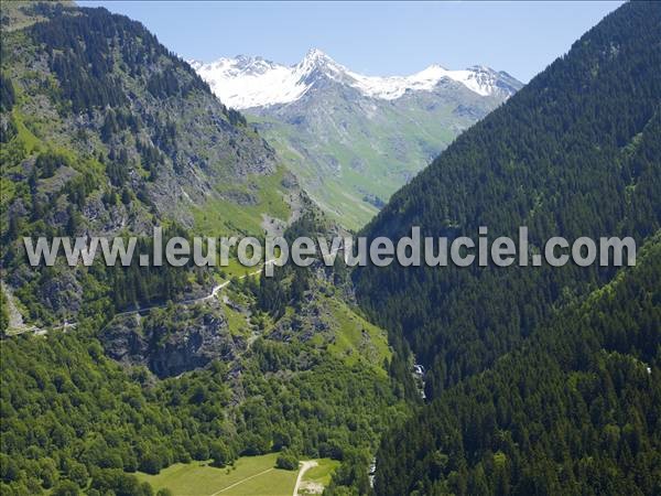 Photo aérienne de Champagny-en-Vanoise