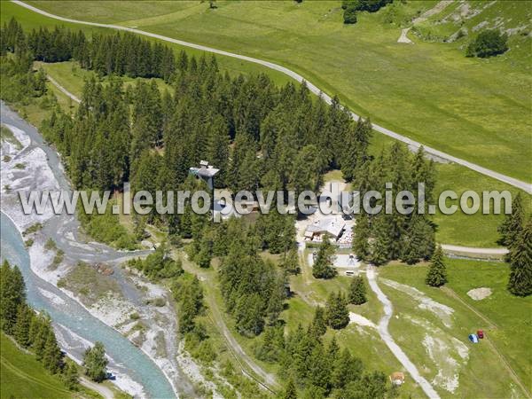 Photo aérienne de Champagny-en-Vanoise