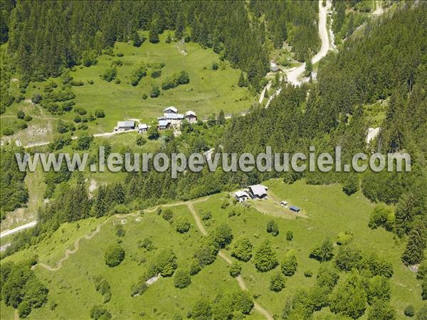 Photo aérienne de Champagny-en-Vanoise