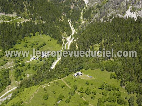 Photo aérienne de Champagny-en-Vanoise