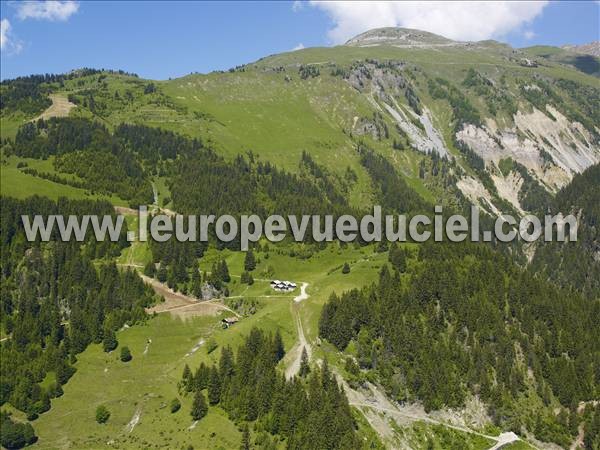 Photo aérienne de Champagny-en-Vanoise