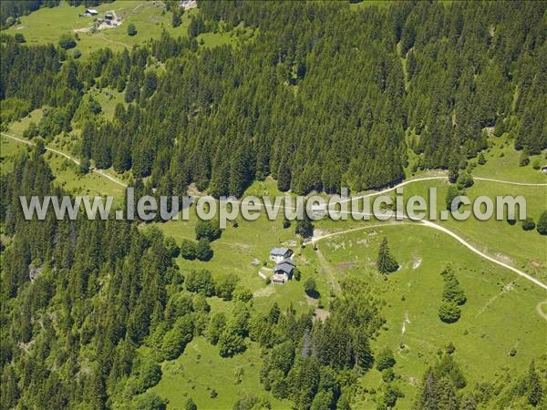 Photo aérienne de Champagny-en-Vanoise