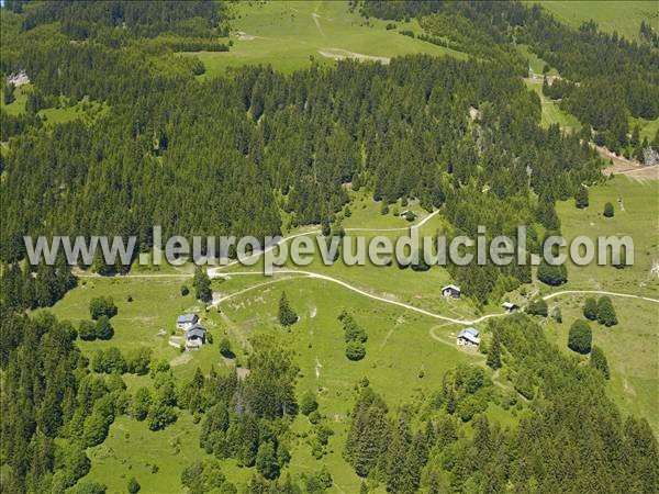 Photo aérienne de Champagny-en-Vanoise