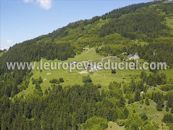 Photo aérienne de Champagny-en-Vanoise