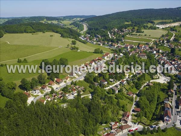 Photo aérienne de Jougne