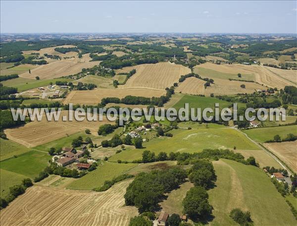 Photo aérienne de Castin