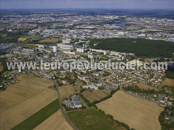 Photo aérienne de Allonnes