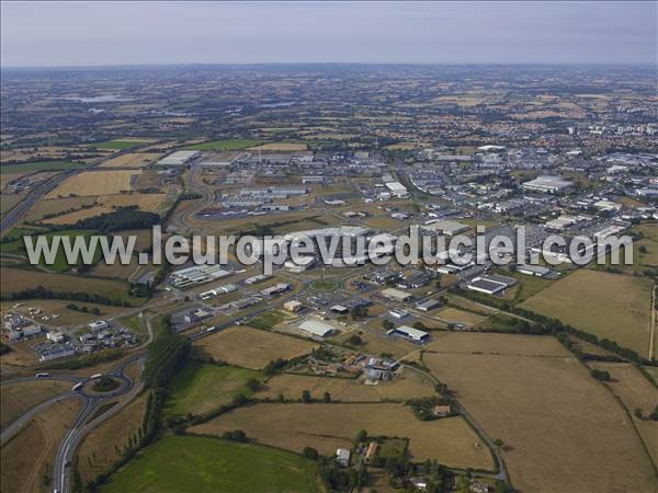 Photo aérienne de Cholet