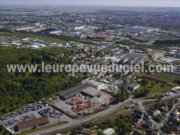 Photo aérienne de Saint-Brice-Courcelles