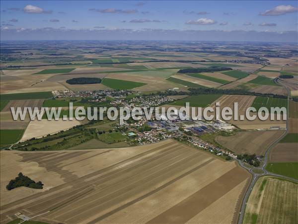 Photo aérienne de Aulnois-sous-Laon