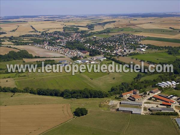 Photo aérienne de Courcelles-Chaussy