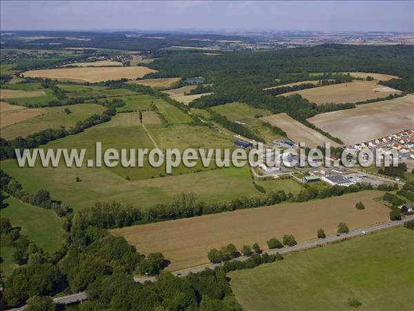 Photo aérienne de Courcelles-Chaussy