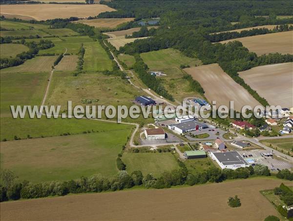 Photo aérienne de Courcelles-Chaussy