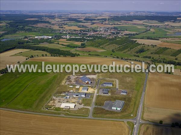 Photo aérienne de Morville-lès-Vic