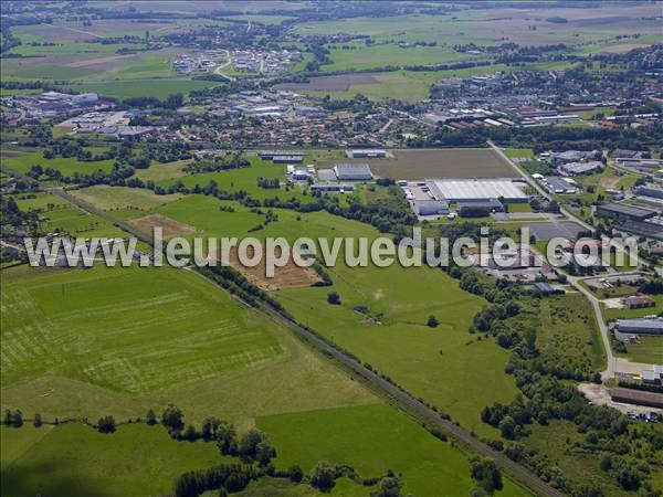 Photo aérienne de Sarrebourg