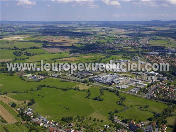 Photo aérienne de Sarrebourg