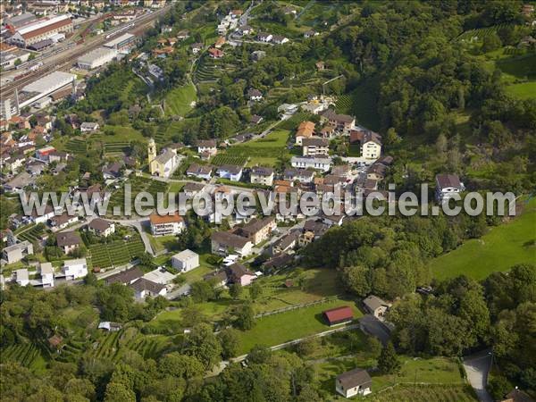 Photo aérienne de Bellinzona