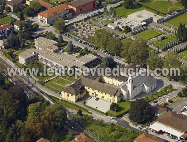 Photo aérienne de Bellinzona